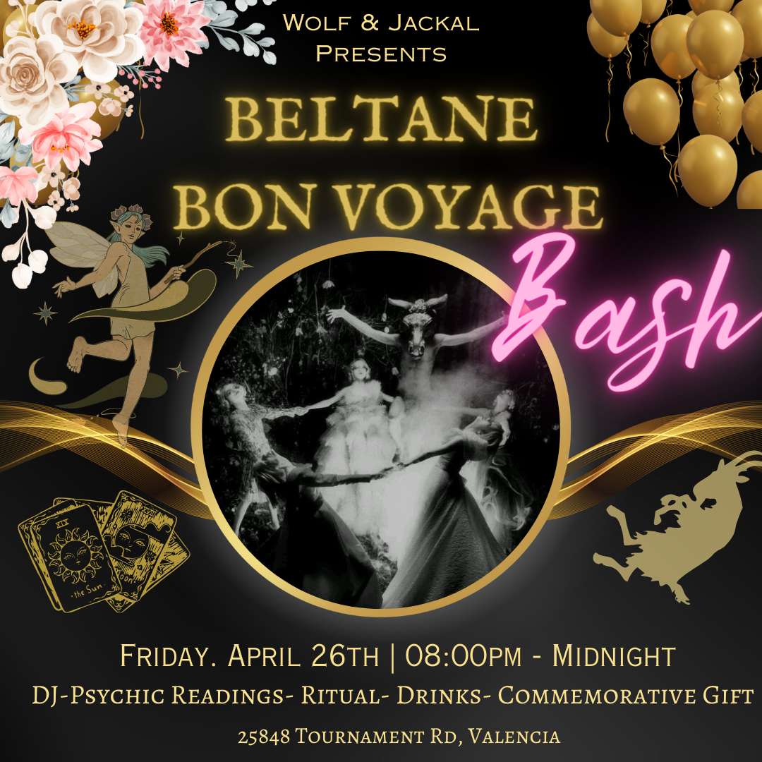 Beltane Bon Voyage Bash